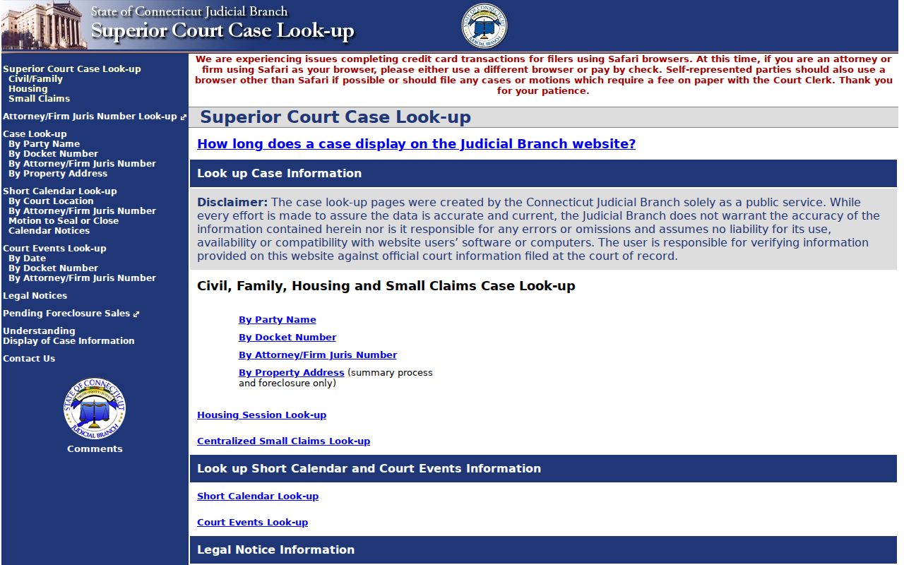 Vernon residents directory Connecticut civil inquiry