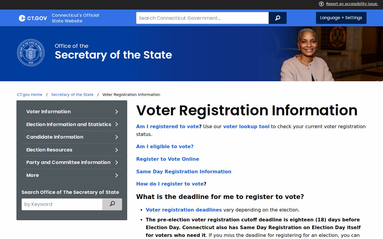 Vernon residents directory Connecticut voter registration information